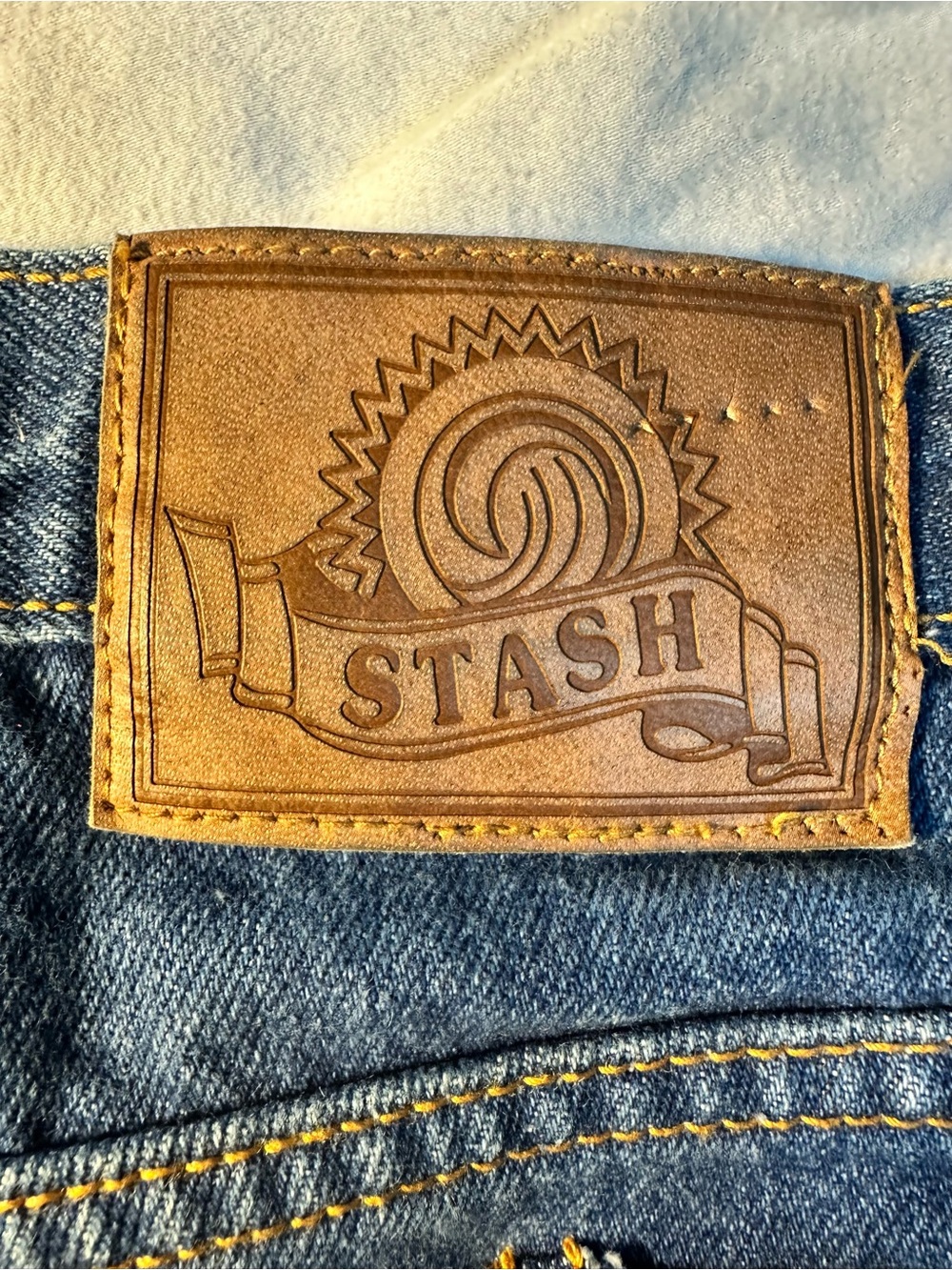2 Pairs- Vintage Y2K Stash House Baggy Jeans 44x32 Bundle FACTORY ERROR MISPRINT